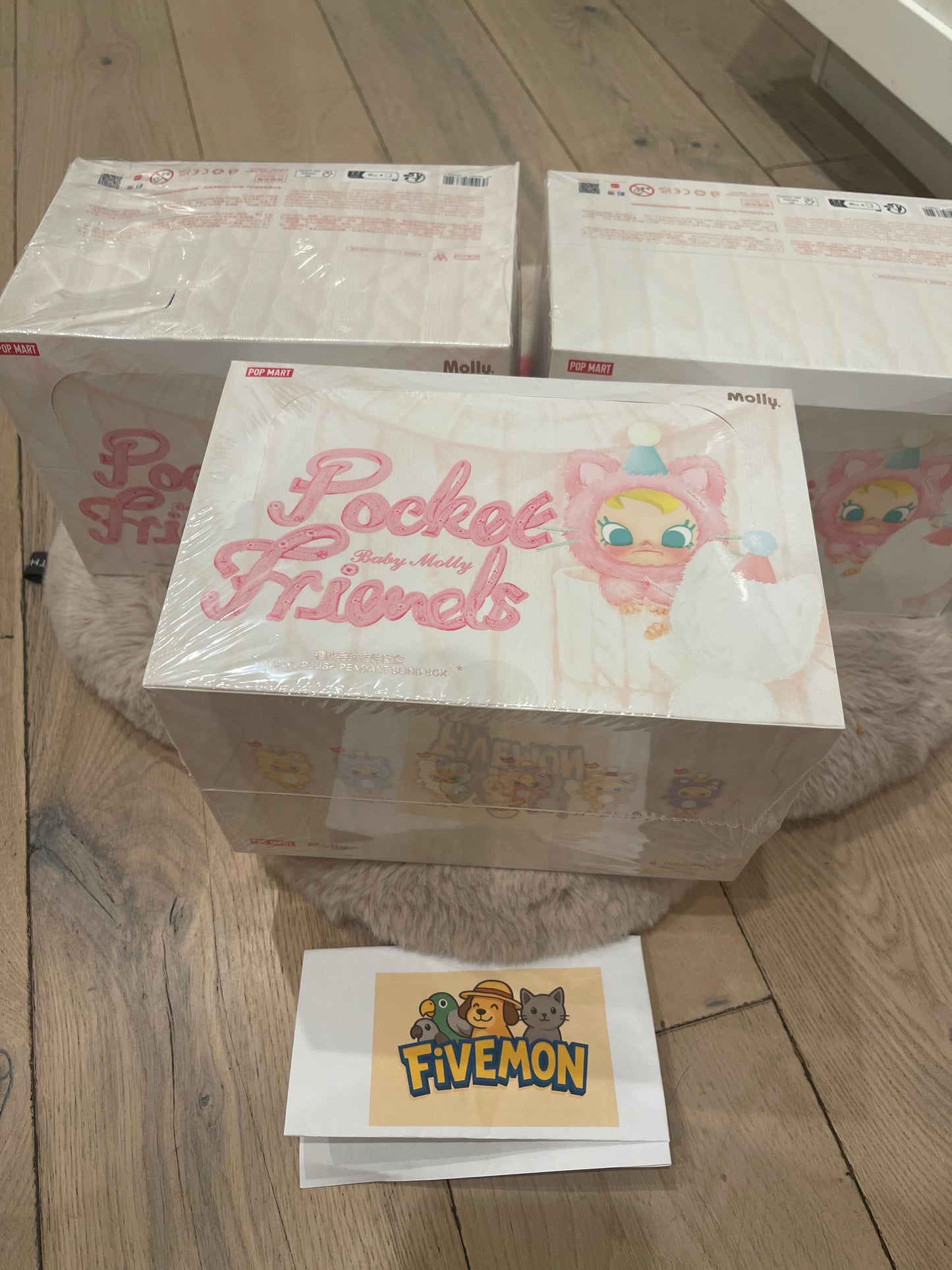 POPMART Baby Molly Pocket Friends Sealed Case (6 Blind Boxes)