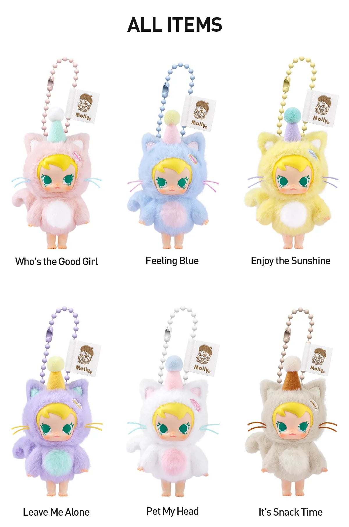 POPMART Baby Molly Pocket Friends Sealed Case (6 Blind Boxes)