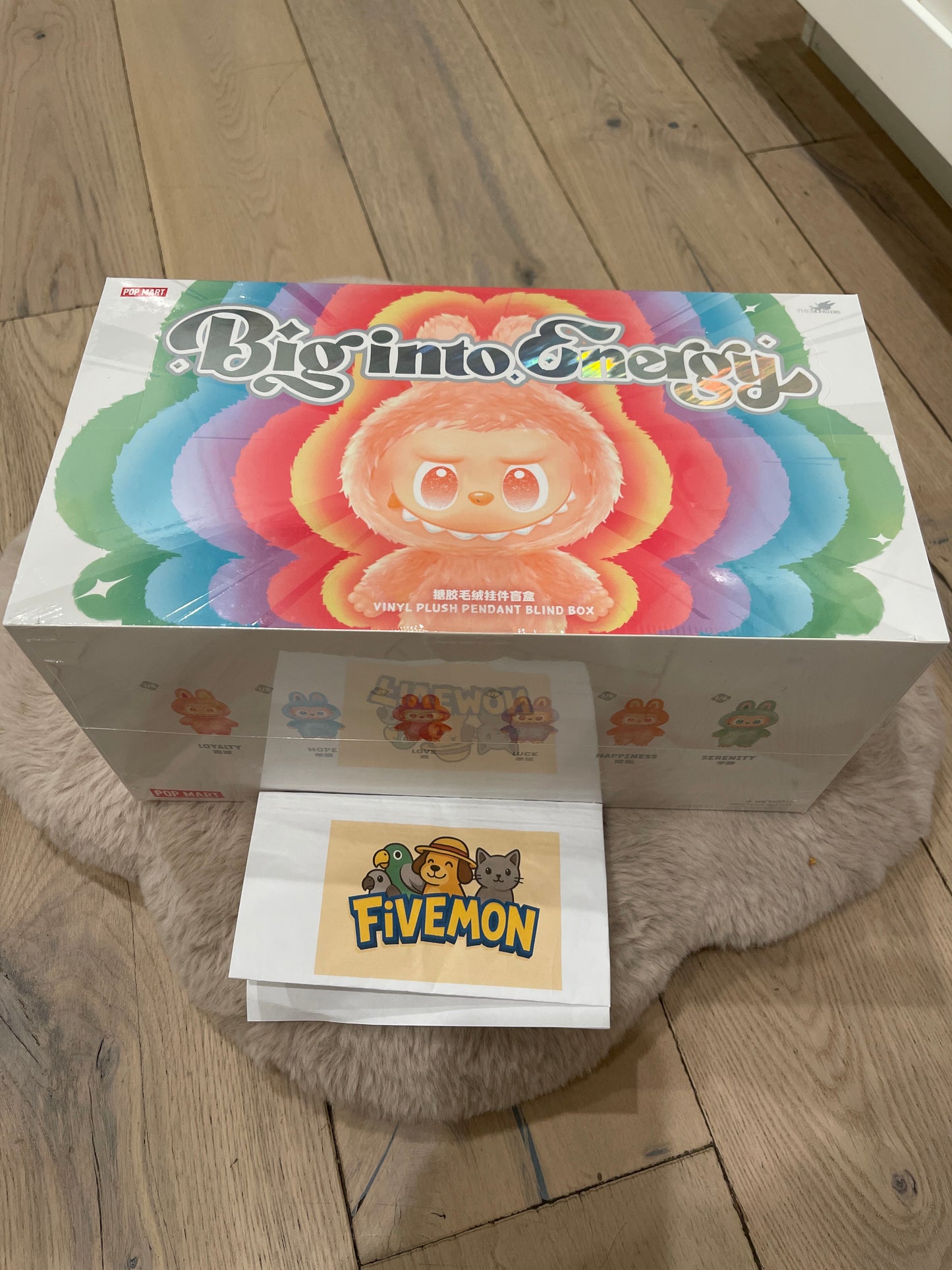 POPMART LABUBU Big into Energy Sealed Case (6 Blind Boxes)