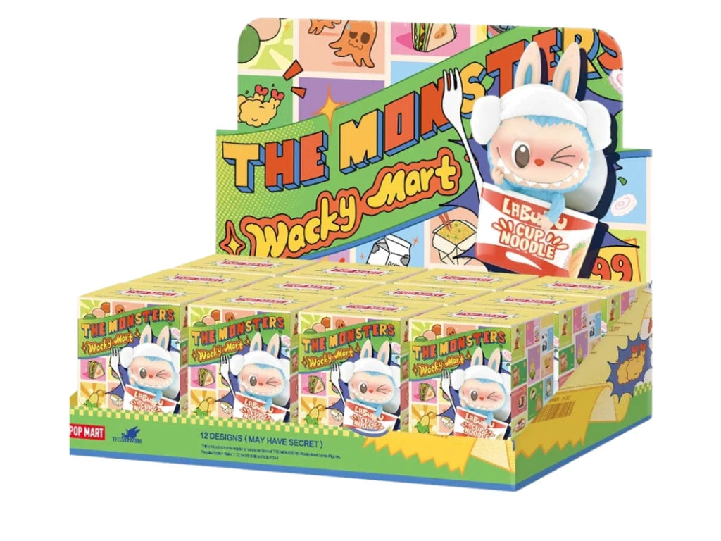 POPMART THE MONSTERS Wacky Mart Sealed Case (12 Blind Boxes)
