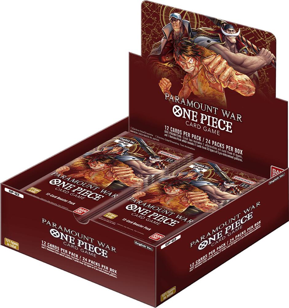 OP02 - One Piece Paramount War Booster Box
